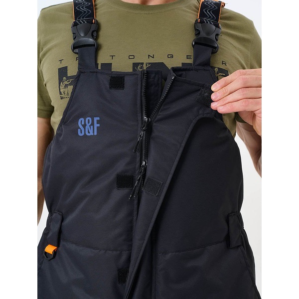 Костюм поплавок Тритон Skif S&F -40°С чёрный/оранжевый