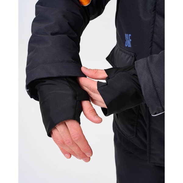 Костюм поплавок Тритон Skif S&F -40°С чёрный/оранжевый