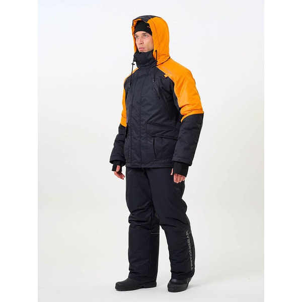 Костюм поплавок Тритон Skif S&F -40°С чёрный/оранжевый