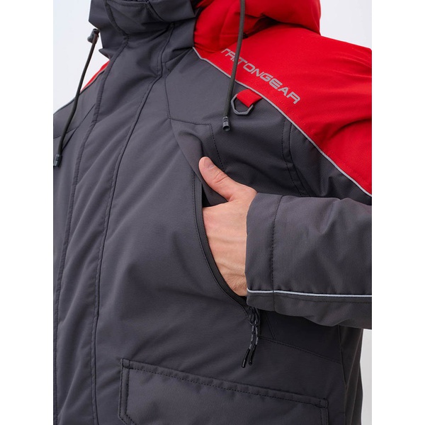 Костюм поплавок Тритон Skif S&F -40°С серый/красный