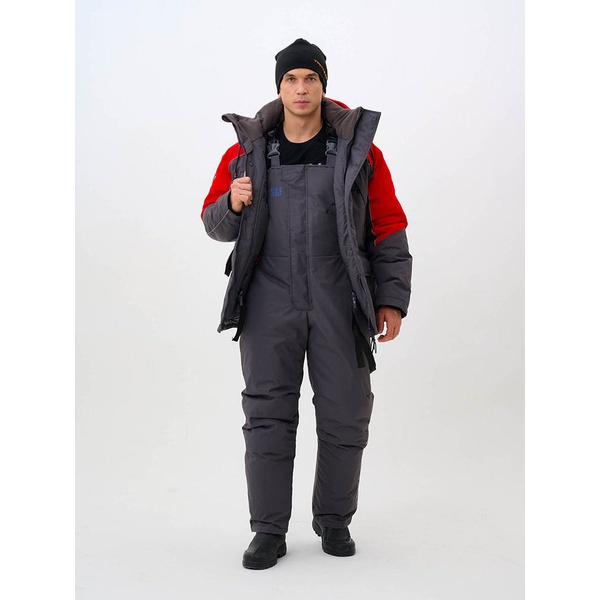 Костюм поплавок Тритон Skif S&F -40°С серый/красный