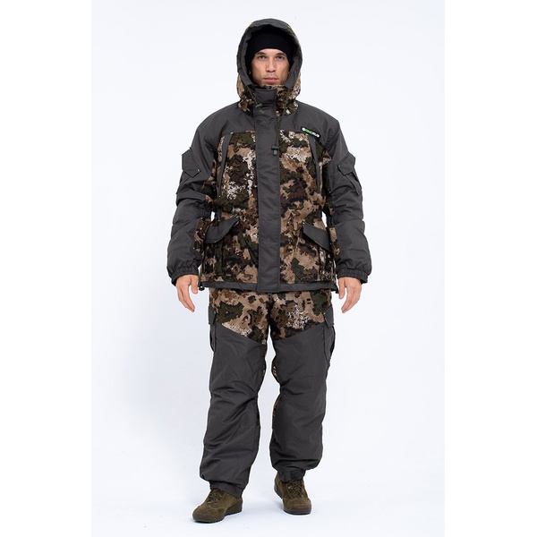 Костюм OneRus Горный -45°С ПК (Алова/Таслан) Зеленый Камо