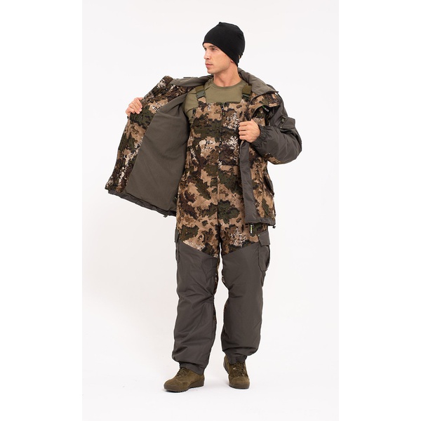 Костюм OneRus Горный -45°С ПК (Алова/Таслан) Зеленый Камо
