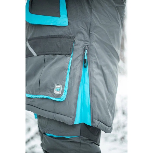 Костюм Taygerr Граф (-45°C) оникс-бирюза