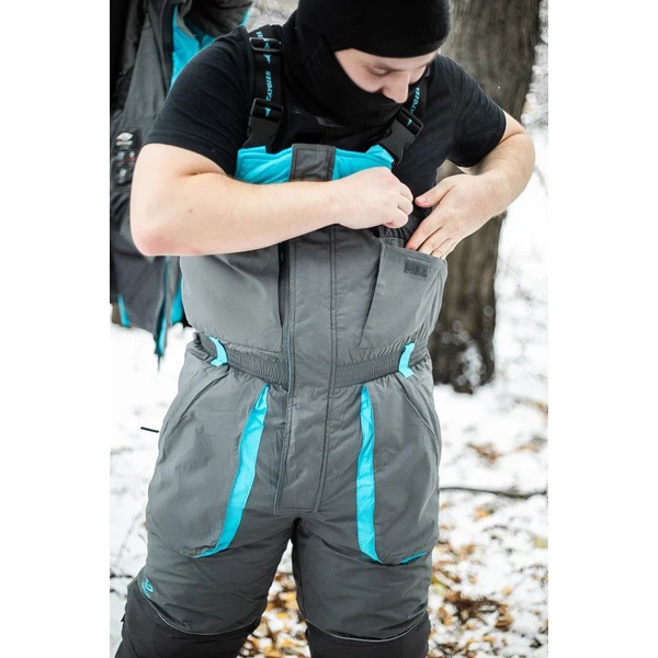 Костюм Taygerr Граф (-45°C) оникс-бирюза