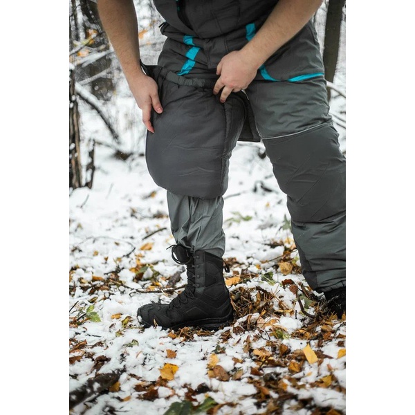 Костюм Taygerr Граф (-45°C) оникс-бирюза