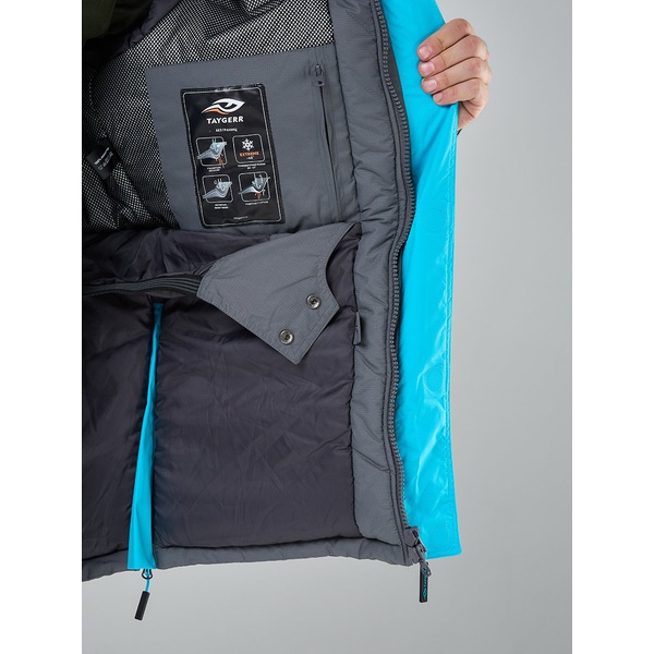 Костюм Taygerr Граф (-45°C) оникс-бирюза