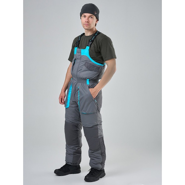 Костюм Taygerr Граф (-45°C) оникс-бирюза