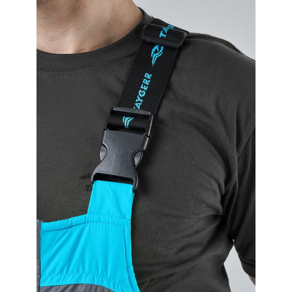 Костюм Taygerr Граф (-45°C) оникс-бирюза