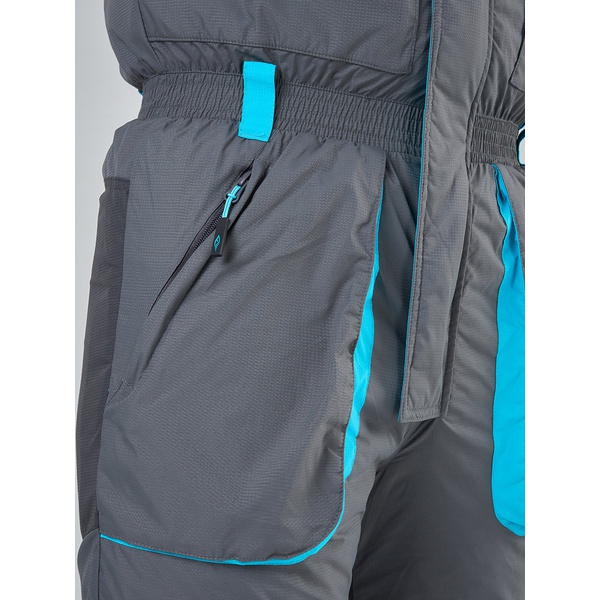 Костюм Taygerr Граф (-45°C) оникс-бирюза