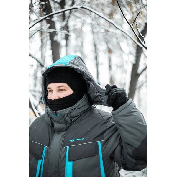 Костюм Taygerr Граф (-45°C) оникс-бирюза
