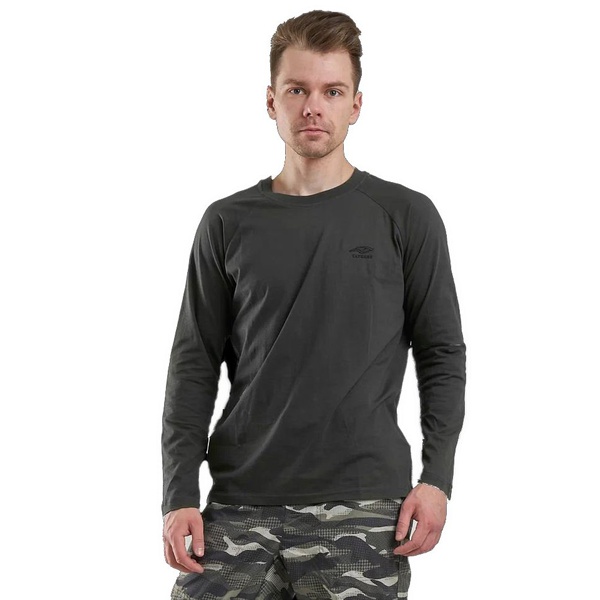 Футболка Taygerr (с длинным рукавом) черный