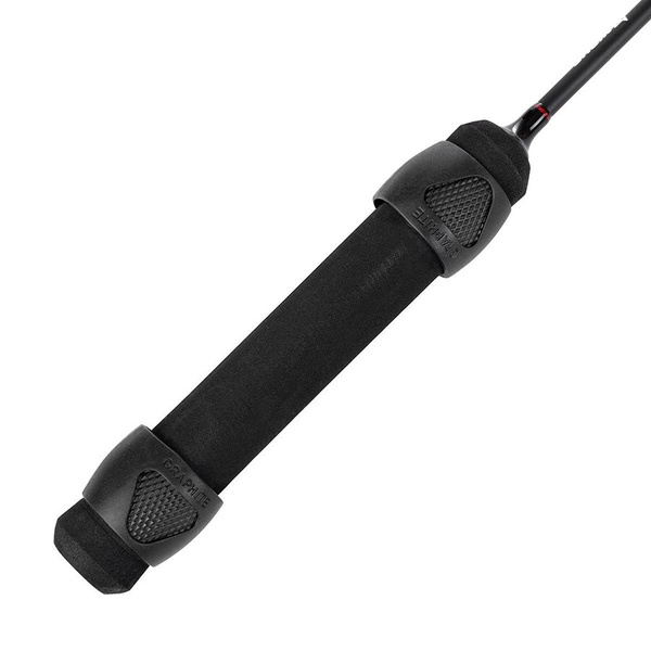 Удочка зимняя Nisus Black Ice Rod 45 тест 30 гр/с местом для кивка