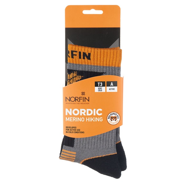 Носки Norfin T3A Nordic Merino Hiking Crew