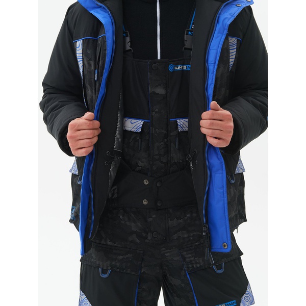 Костюм зимний Huntsman Elbrus черный, тк. Reflex Membrane