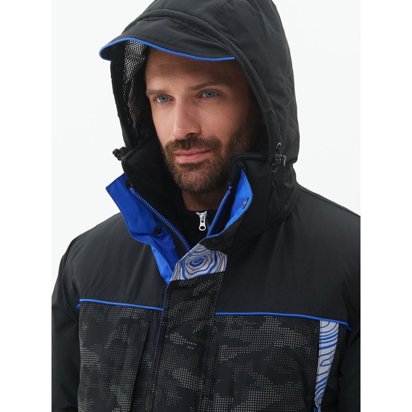 Костюм зимний Huntsman Elbrus черный, тк. Reflex Membrane