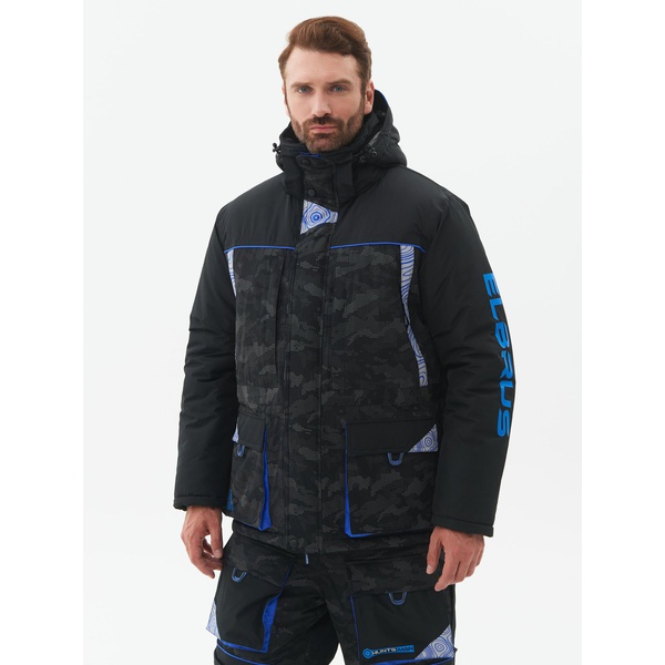 Костюм зимний Huntsman Elbrus черный, тк. Reflex Membrane