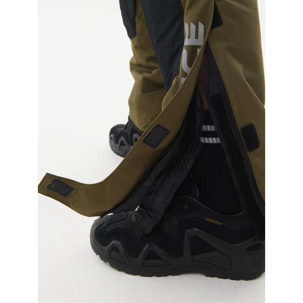 Костюм зимний Huntsman Yukon Ice хаки/чёрный, тк. Cat's Eye