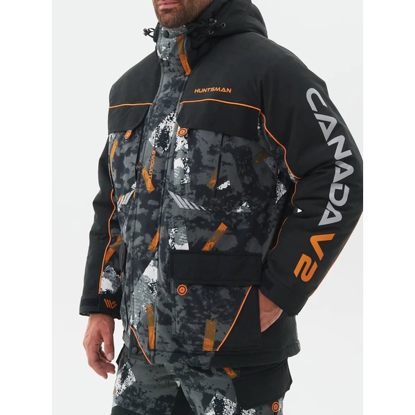 Костюм зимний Huntsman Канада V-2 КМФ (192) / чёрный