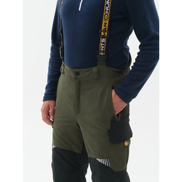 Костюм зимний Huntsman Канада V-2 хаки/чёрный