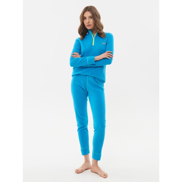 Термобельё женское Huntsman ThermoLine zip голубой