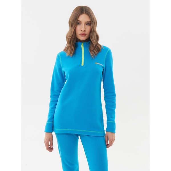 Термобельё женское Huntsman ThermoLine zip голубой