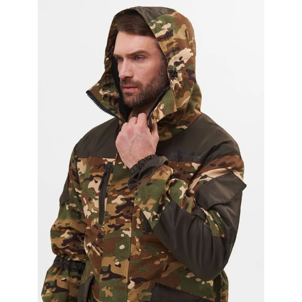 Костюм Huntsman Горка-5 Combo, демисезонный Мультикам/хаки, тк. смесовая рипстоп/cat's eye
