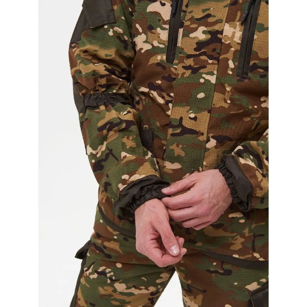 Костюм Huntsman Горка-5 Combo, демисезонный Мультикам/хаки, тк. смесовая рипстоп/cat's eye