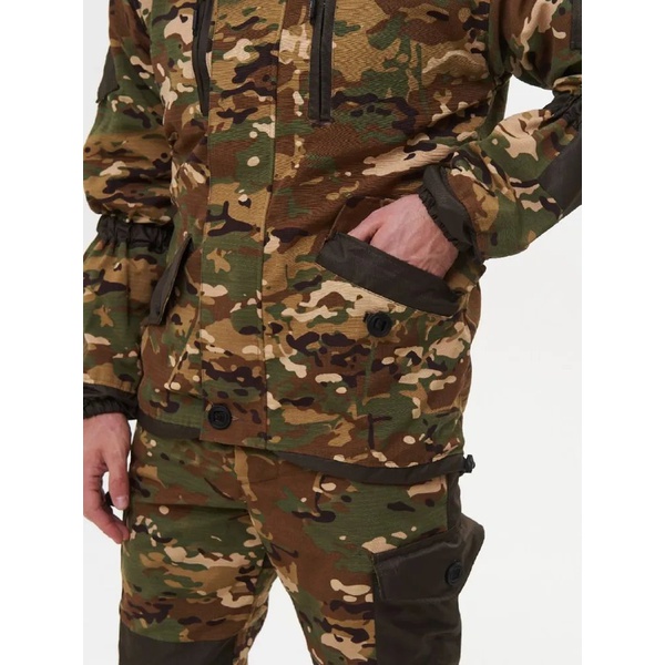 Костюм Huntsman Горка-5 Combo, демисезонный Мультикам/хаки, тк. смесовая рипстоп/cat's eye