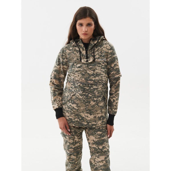 Костюм женский Huntsman Антигнус-люкс (с ловушками и пыльниками) 128/2 (светлый пиксель), тк. Сорочка