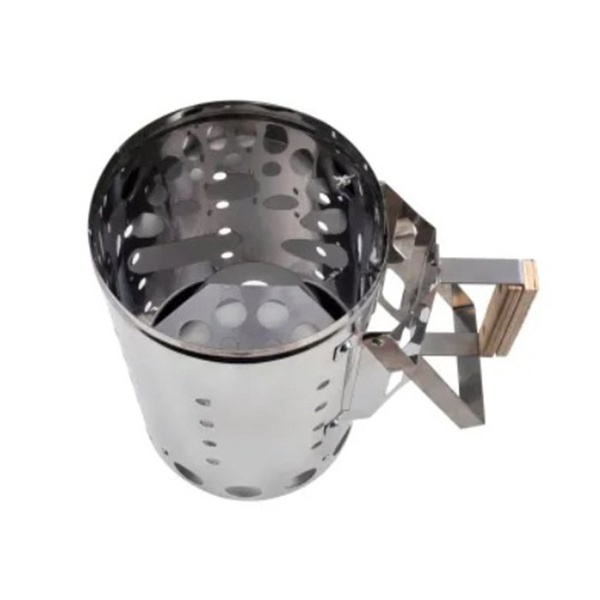 Стартер для быстрого розжига угля Следопыт 7 л, нержавеющая сталь