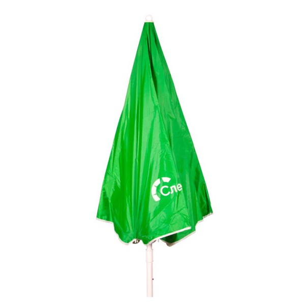 Зонт пляжный Следопыт прямой Зелёный, d-180см, h-183см, d штока 22/25мм, Oxford 210D