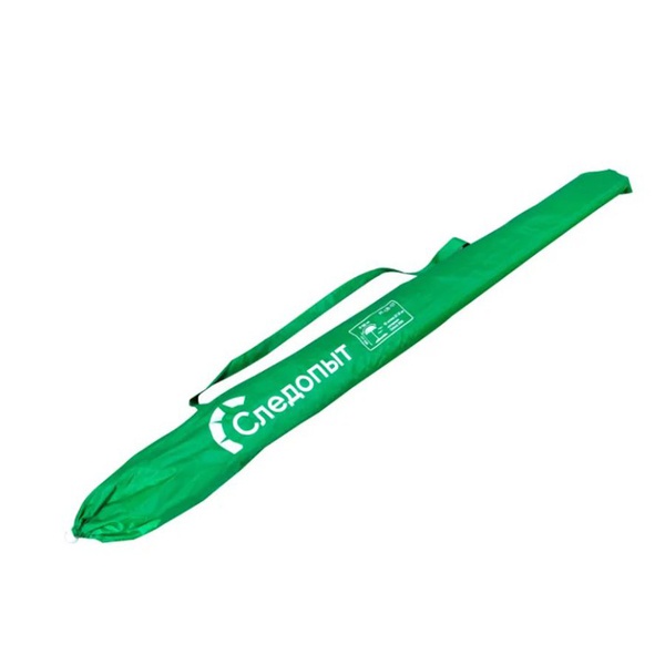 Зонт пляжный Следопыт прямой Зелёный, d-180см, h-183см, d штока 22/25мм, Oxford 210D