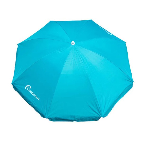 Зонт пляжный Следопыт прямой Бирюзовый, d-210см, h-220см, d штока 22/25мм, Oxford 210D