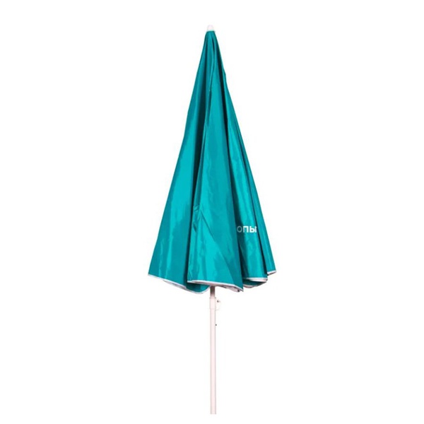 Зонт пляжный Следопыт прямой Бирюзовый, d-210см, h-220см, d штока 22/25мм, Oxford 210D