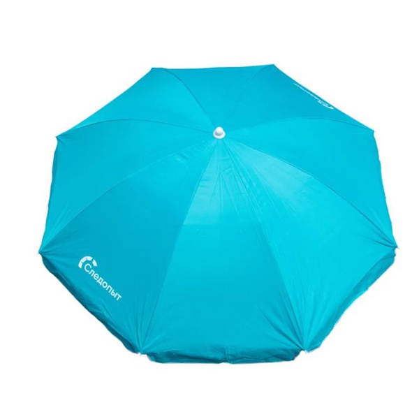 Зонт пляжный Следопыт прямой Голубой, d-210см, h-220см, d штока 28/32мм, Oxford 210D