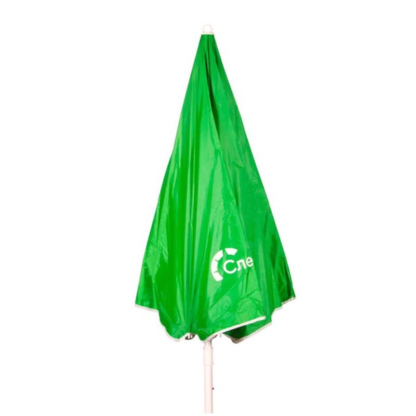 Зонт пляжный Следопыт прямой Зелёный, d-240см, h-230см, d штока 28/32мм, Oxford 210D