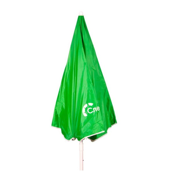 Зонт пляжный Следопыт с наклоном Зелёный, d-180см, h-183см, d штока 22/25мм, Oxford 210D