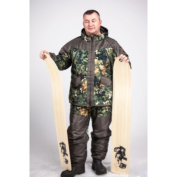 Лыжи Маяк Таежные (200 мм) 120 см