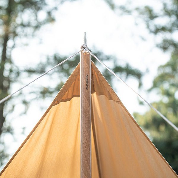 Стойка для тента Naturehike NH20PJ040 (алюм.сплав, 2.4 м, 1 шт.) дерево