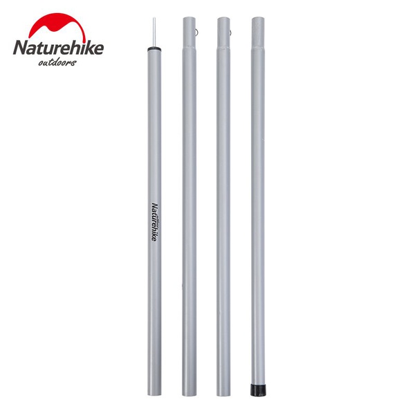 Стойки для тента Naturehike NH19PJ042 (оцинк. железо, 2.4 м, 2 шт.)