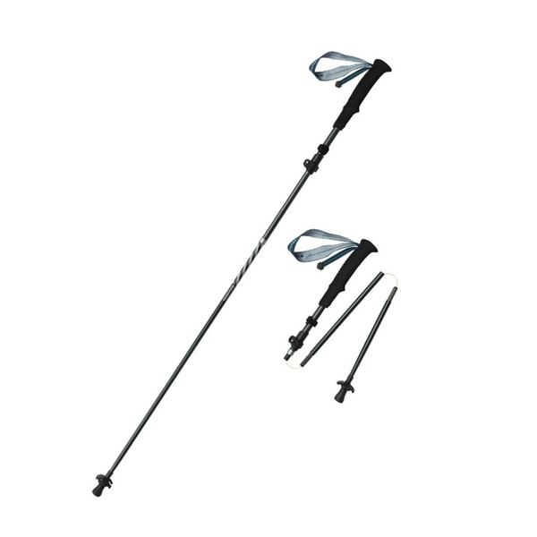 Палка треккинговая Naturehike CNK2450DS013 AL Chang feng Pro (5-секций) серый, 115-135 см