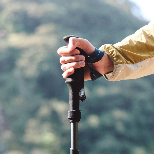 Палка треккинговая Naturehike CNK2450DS013 AL Chang feng Pro (5-секций) серый, 115-135 см