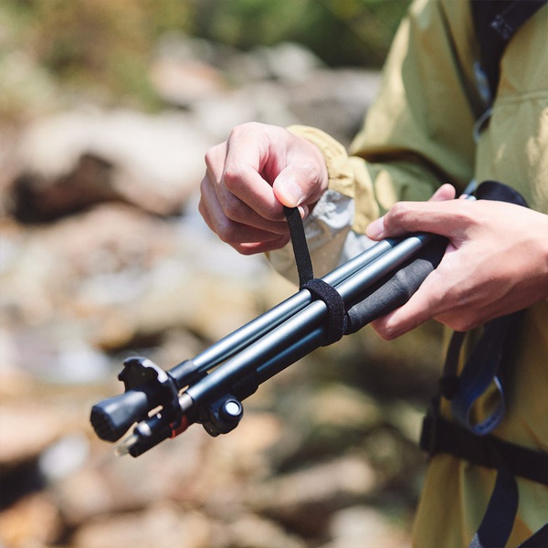 Палка треккинговая Naturehike CNK2450DS012 Carbon-AL Chang feng UL (5-секций) серый, 103-120 см