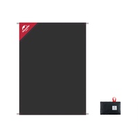 Коврик Naturehike NH17D050-B (лёгкий) черный, р. S (120х700 см）