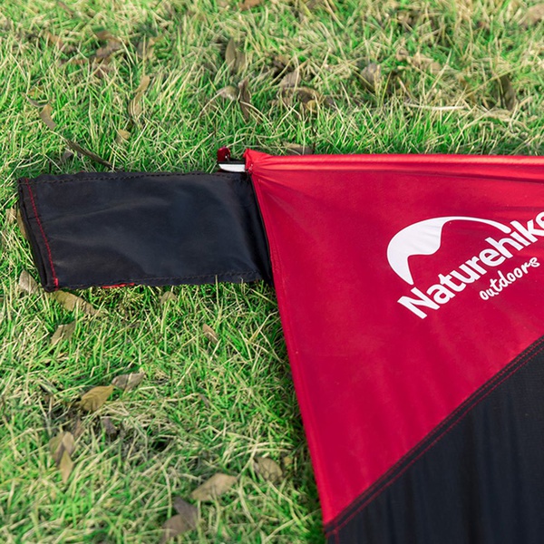 Коврик Naturehike NH17D050-B (лёгкий) черный, р. S (120х700 см）