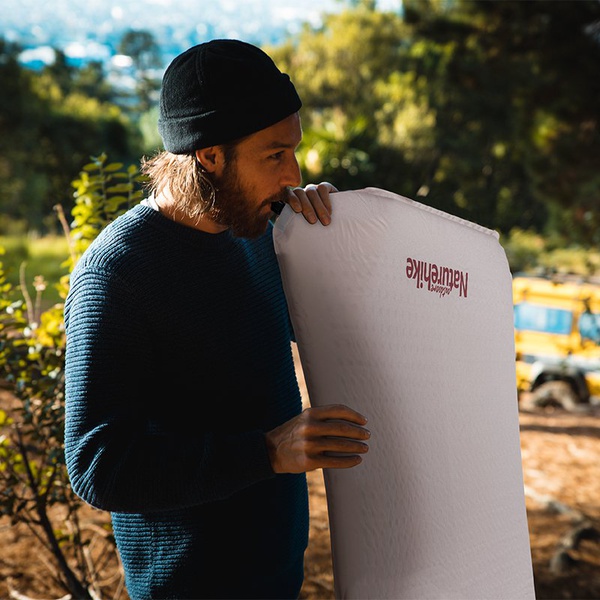 Коврик Naturehike NH20DZ002 (самонадувной) бежевый, толщ. 6 см