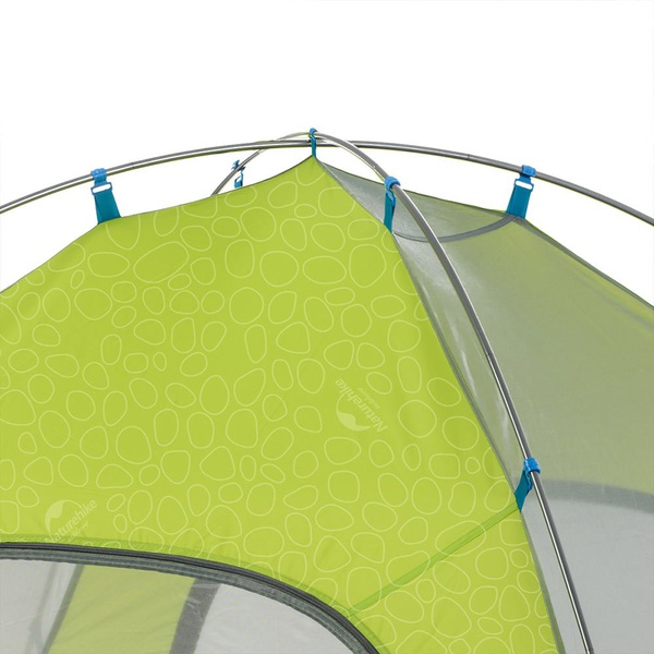 Палатка Naturehike P-Series NH18Z022-P 210T/65D (двухместная) светло-зелёный 2