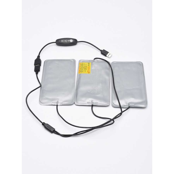 Греющий комплект Redlaika для одежды ГК3-USB (3 модуля, без Power Bank) с регулятором температуры