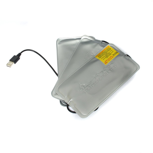 Греющий комплект Redlaika для одежды ГК3-USB (3 модуля, без Power Bank) с регулятором температуры